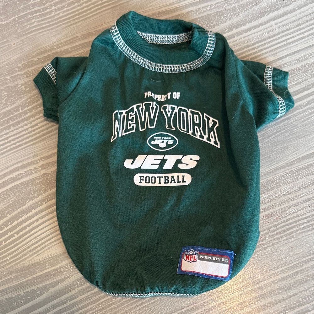 NFL New York Jets Dog Tee - Dark Green